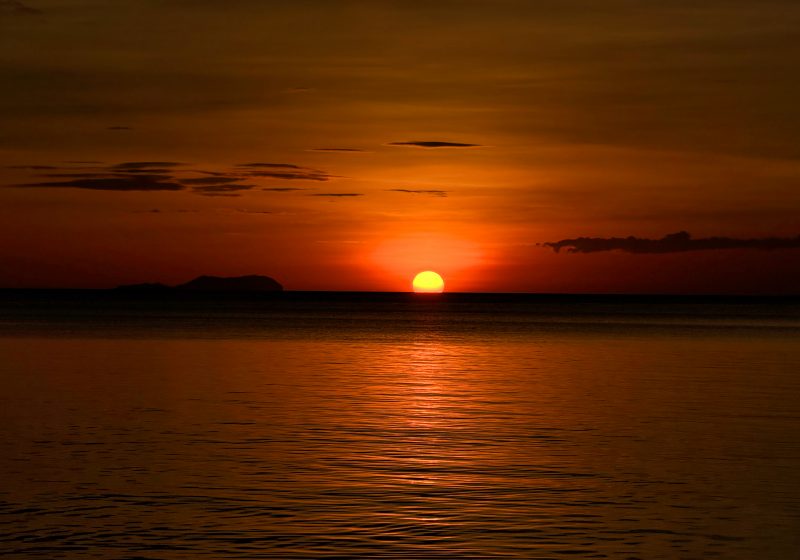 Mesmerizing Sunset from San Juan, Siquijor Island